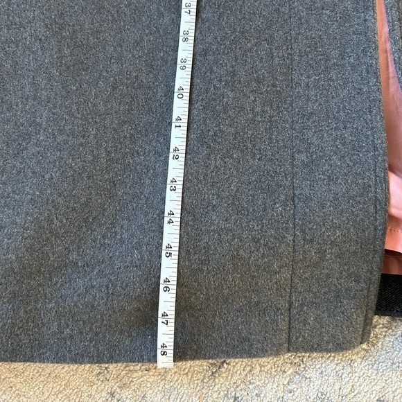 Avoca Collection Womens Hooded Trench CoatWool Cashmere Made in Ireland Size L - Picture 9 of 16